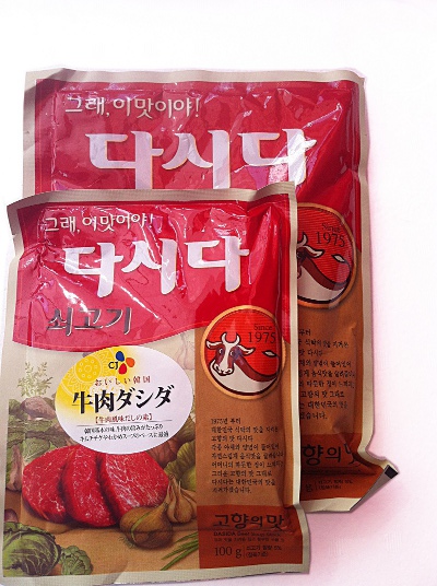 牛肉ダシダの写真